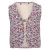 Looxs Revolution Zomer gilet meisjes sweat print aop bloemen multi