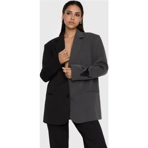 Alix The Label 2412401932 mix suit blazer