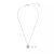 Swarovski Kettingen – Hyperbola set, Heart, Rhodium plated in white