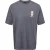 Only & Sons onskeane rlx ss print tee noos 22033620 grey pinstripe