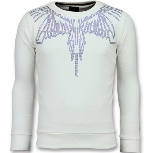 Local Fanatic Eagle glitter merk sweater