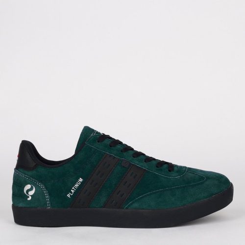 Q1905 Sneaker platinum teal /donkerblauw