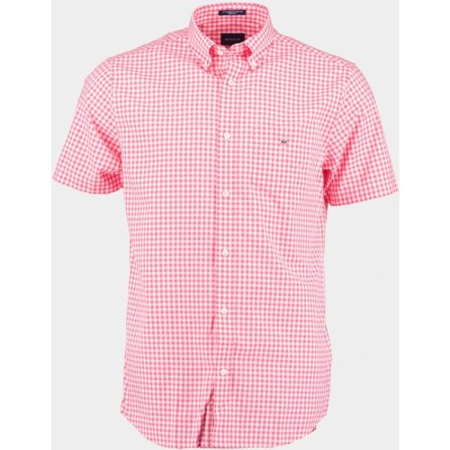 Gant Casual hemd korte mouw reg broadcloth gingham ss bd 3046701/606