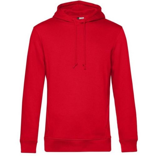 B and C Heren combed katoenen hoodie