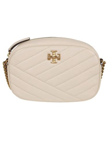 Tory Burch Shoppers – Kira Chevron Camera Bag in beige