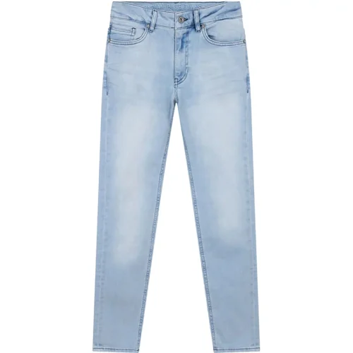 Indian Blue Jongens jeans max straight fit light blue denim