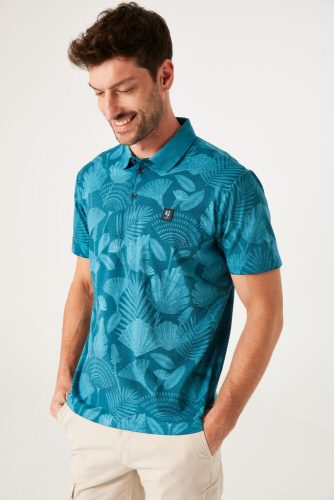 Polo met print