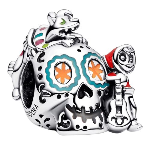 Pandora Charms – Disney Pixar Coco Miguel & Dante Skull Glow-in-the in multi