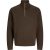 Jack & Jones jprccmilano stitch knit half zip sn 12259664 slate black