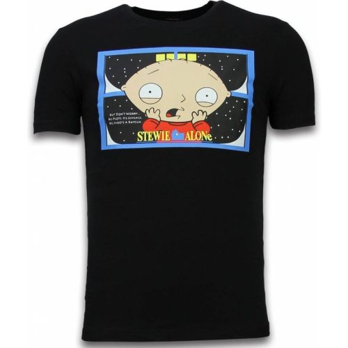 Local Fanatic Stewie home alone t-shirt