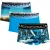 Muchachomalo Heren 3-pack trunks robotlisa