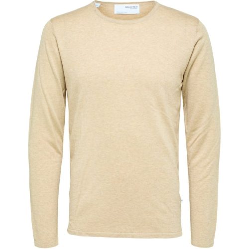 Selected Rocks knit crew neck kelp