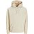 Jack & Jones jorvesterbro sweat fleece hood 12265751 oatmeal