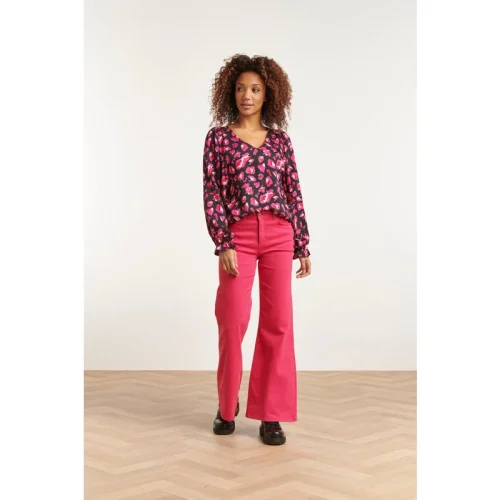 Smashed Lemon 23558 top met speelse dierenprint