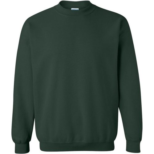 Gildan Unisex adult sweatshirt met zware mouwenhals