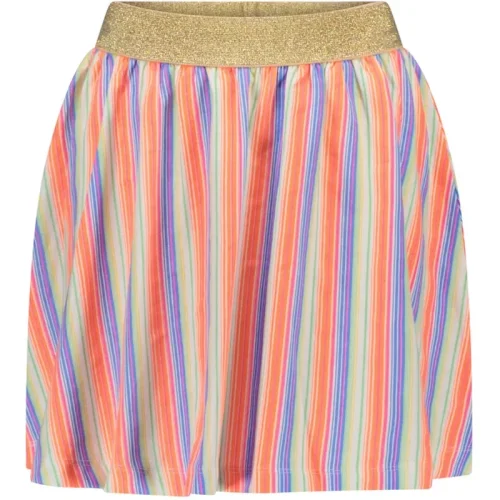 TYGO & vito Meisjes rok rainbow stripe