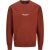 Jack & Jones jorvesterbro sweat crew neck noos 12241694 brandy brown