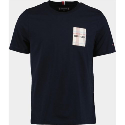 Tommy Hilfiger T-shirt korte mouw monotype woven label tee mw0mw35459/dw5