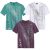 Atlas For Men Heren bedrukt sport t-shirt (pack of 3)