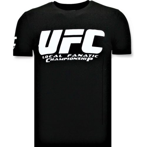 Local Fanatic T-shirt ufc championship print