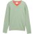 Tom Tailor V-neck stucture neck mint