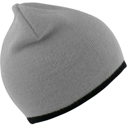 Result Unisex reversible fashion fit winter beanie hat