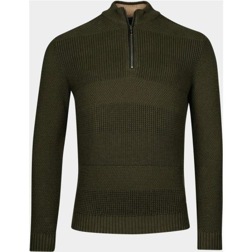 Baileys Half Zip Groen Pullover 1/2 Zip 428437/79