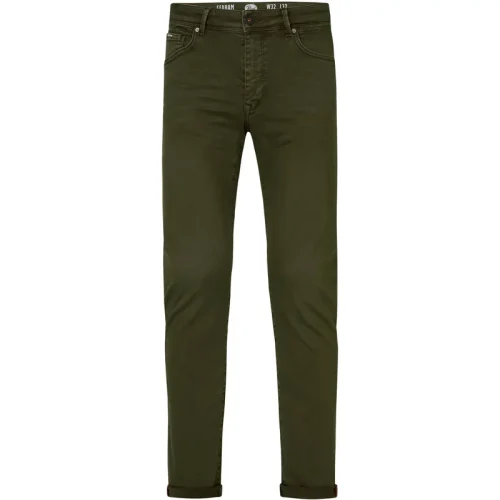 Petrol Industries Seaham heren slim-fit jeans 6088 army green