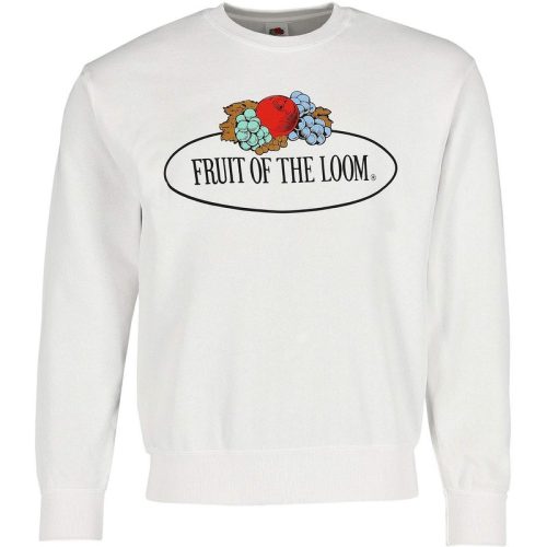 Fruit of the Loom Heren vintage sweatshirt met logoprint