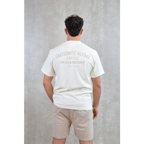 croyez homme Fraternite puff t-shirt