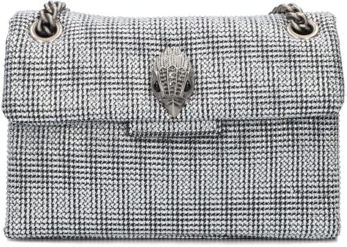 Kurt Geiger London Schoudertas
Dames Mini Kensington Eye, Materiaal: Textiel, Kleur: Zilver