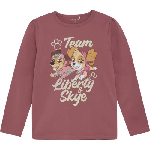 Minymo Meisjes t-shirt ls deco