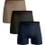 Muchachomalo Heren 3-pack boxershorts effen