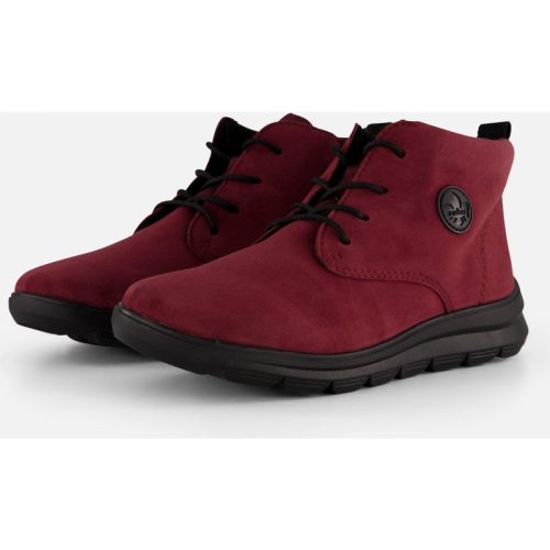 Rieker Rieker Veterboots bordeaux Suede