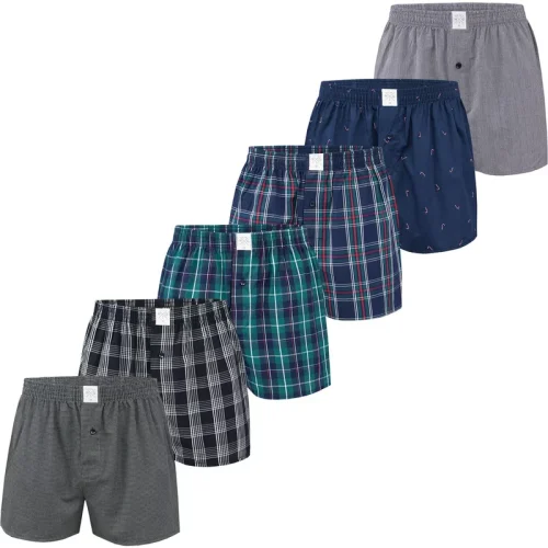 MG-1 Wijde kinder boxershorts jongens 6-pack d220k