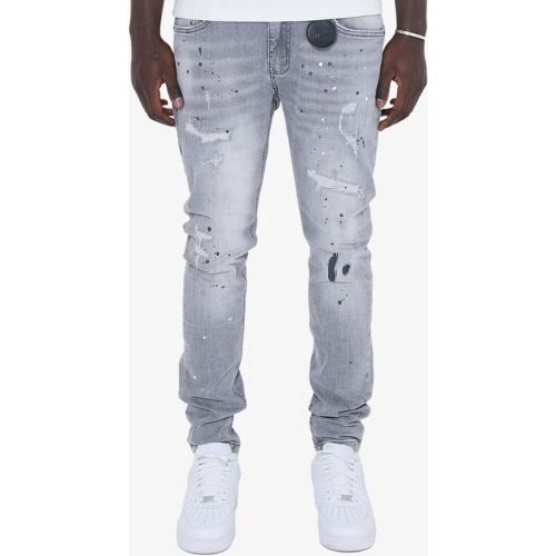 Amicci Heren jeans trivosa regular fit denim light grey jean