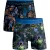 Muchachomalo Heren 2-pack boxershorts fruitnoevil