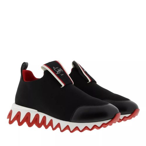 Christian Louboutin Sneakers – Tiketa Sneakers Leather/Neoprene in zwart