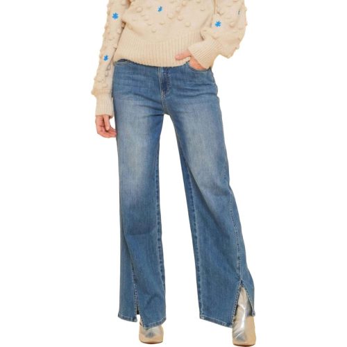 Geisha Jeans blue denim stonewash