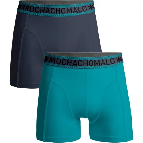 Muchachomalo Heren 2-pack boxershorts effen