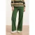 Smashed Lemon 24730 stijlvolle army groene travel kwaliteit broek