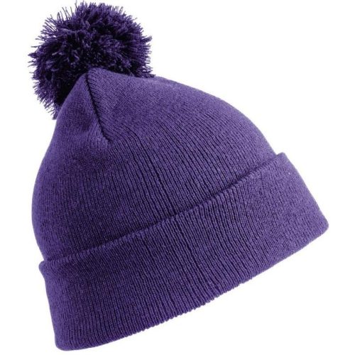 Result Vrouwen/dames winterse benodigdheden pom pom beanie