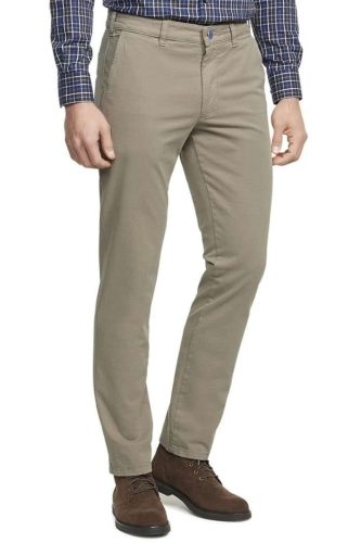 Meyer M5Regular Fit Chino beige, Effen