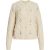 Vila Vicecilia sequin knit cardgian wi beige