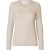 Selected Femme slfdianna ls o-neck top noos 16090484 oatmeal