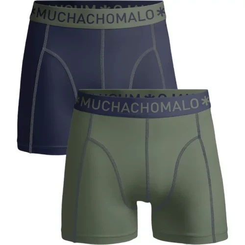 Muchachomalo Heren 2-pack boxershorts effen