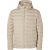 Selected Barry quilted hooded jacket pure cashmere