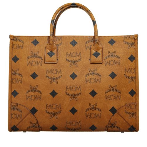 MCM Totes & shoppers – Munchen Vi Tote Large in bruin