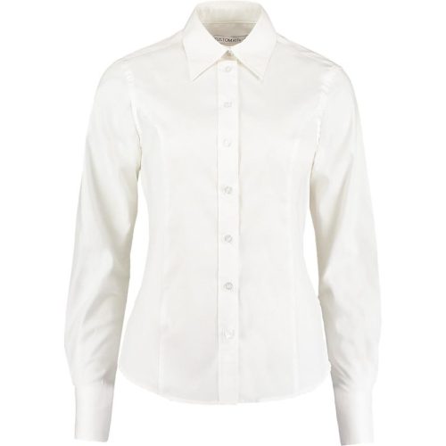 Kustom Kit Dames corporate long sleeve oxford shirt