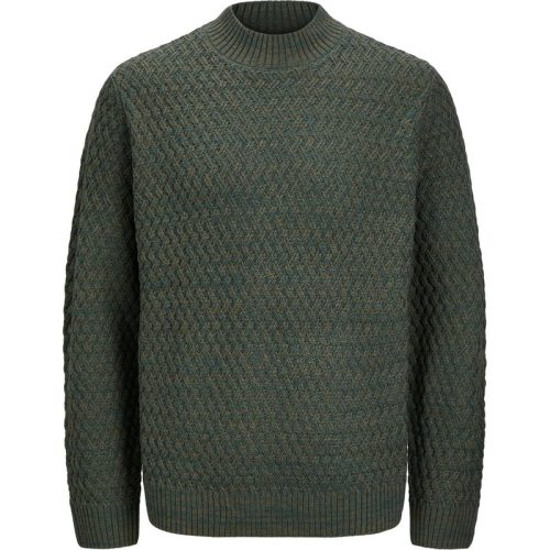 Jack & Jones Jprccziggi knit mock neck donker